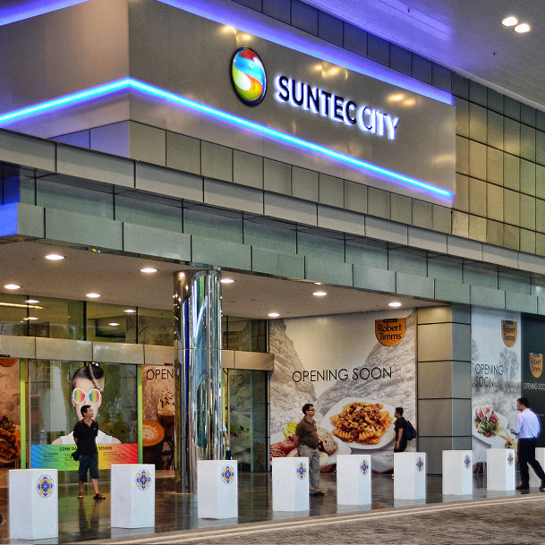 Suntec City mall and convention centre in Marina Centre